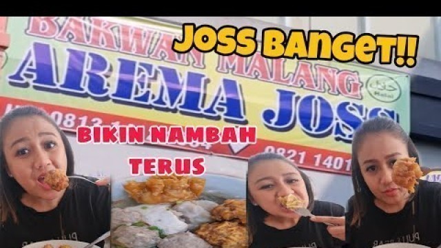 'BAKWAN MALANG TERENAK DI BINTARO BAKSO URATNYA JUARA‼️ INDONESIAN FOOD||STREETFOOD'