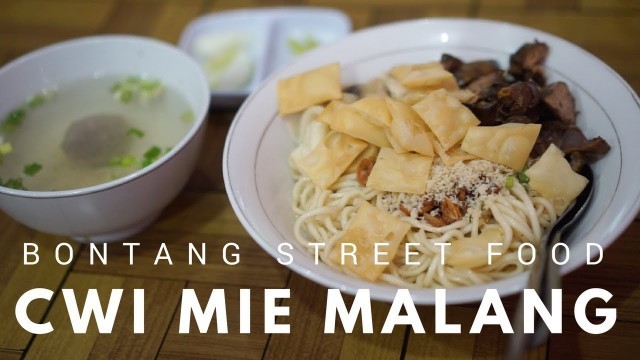 'ENAK BANGET!! DINGIN-DINGIN MAKAN CWI MIE MALANG | BONTANG STREET FOOD'