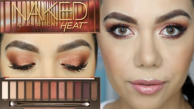 'URBAN DECAY NAKED HEAT | RESEÑA + SWATCHES + LOOK | MARIEBELLE COSMETICS'