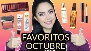 'FAVORITOS OCTUBRE 2018 MAQUILLAJE, PIEL Y CABELLO | MARIEBELLE COSMETICS'