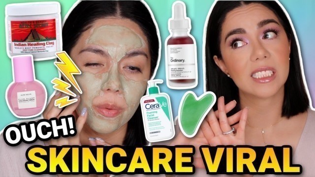 'PROBANDO SKINCARE VIRAL EN TIKTOK 