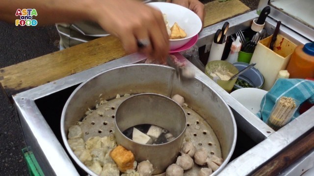 'Indonesian Street Food Bakso Malang! 바소 말랑- Happy Indonesia 인도네시아'