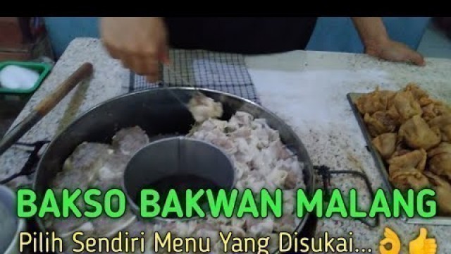 'Bakso Bakwan Malang | Indonesian Street Food'