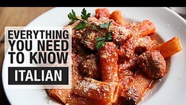 'Everything You Need to Know About Italian Dining | Food Network'