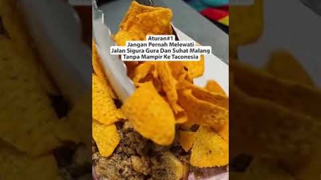 'ATURAN KETIKA MELEWATI JALAN DI KOTA MALANG#SHORT STREET FOOD TACONESIA'