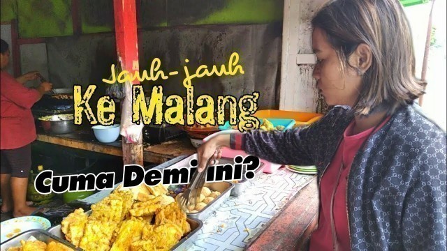 'Gorengan Dan Es Sari Kedelai Dampit Malang - Indonesia Street food'