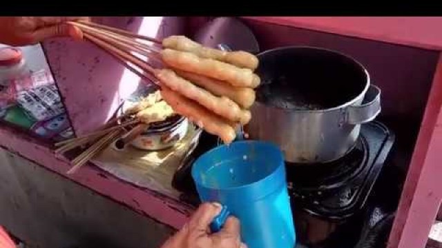 'CHICKEN SKEWERS SEMPOL AYAM MALANG - INDONESIAN STREET FOOD'