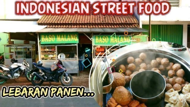 'BAKSO MALANG MOMENT LEBARAN | INDONESIAN STREET FOOD'