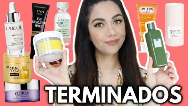 'PRODUCTOS TERMINADOS ¿LOS VUELVO A COMPRAR? SKINCARE, CABELLO Y MAQUILLAJE | MARIEBELLE COSMETICS'