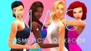 'MAC Cosmetics Lookbook | The Sims 4'