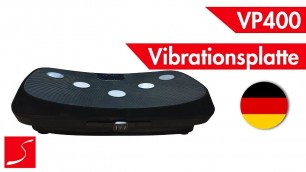 'SPORTSTECH VP400 - Vibrationsplatte mit einzigartigem Curved-Design'