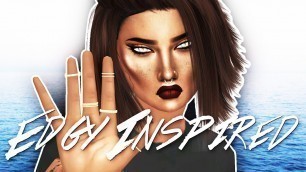 'Sims 4: Edgy Inspired [Collab W/ AwesomeSimmer]'