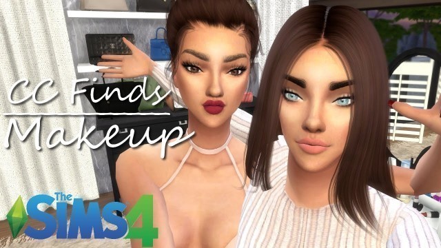 'The Sims 4: CC Finds // Makeup Favorites ( NYX LIPSTICK, MAC EYELINER, KYSHADOW PALETTE ...)'