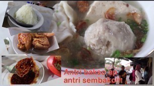 'Street Food : Bakso MALANG CAK SU KUMIS terEnak seJAKARTA cuma ada di Rawamangun'