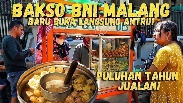 'STREETFOOD BAKSO MALANG, Langganan sejak jaman SMA'