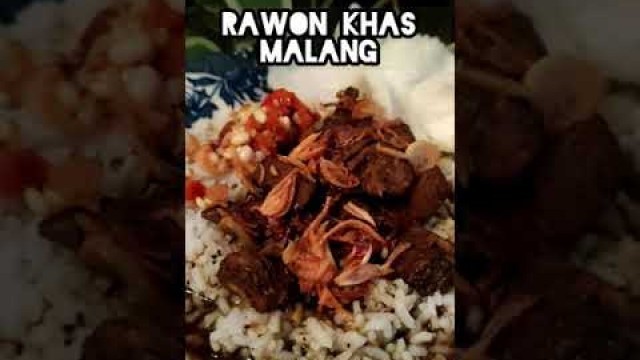 'Rawon Malang Maknyusss...#rawondaging #resepaidawahyuna #streetfood'