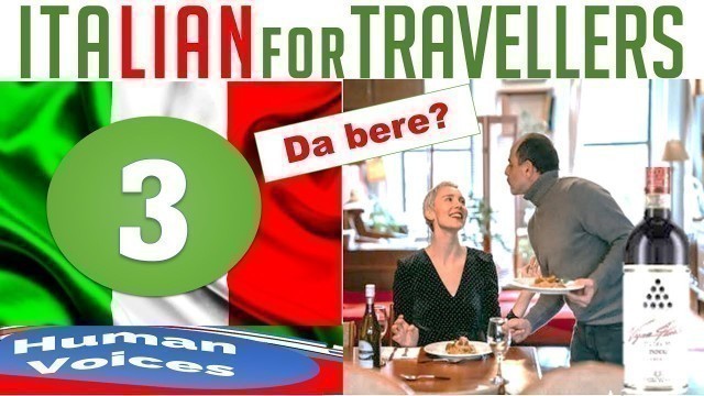 'Italian For Travellers 3: how to order food in Italian'