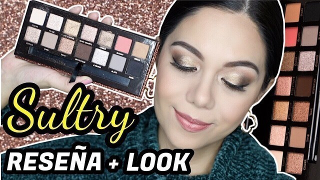 'NUEVA PALETA SULTRY ABH • RESEÑA + LOOK | MARIEBELLE COSMETICS'