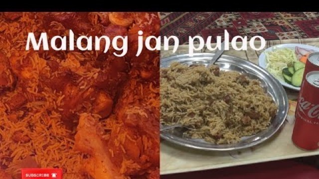 'Famous Malang jan Beef pulao in islamabad # best taste# love Pakistan.'