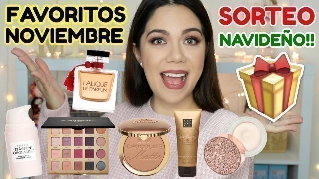 'FAVORITOS NOVIEMBRE 2019 + SORTEO INTERNACIONAL!! | MARIEBELLE COSMETICS'