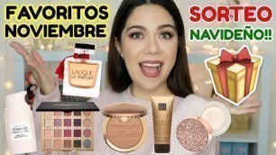 'FAVORITOS NOVIEMBRE 2019 + SORTEO INTERNACIONAL!! | MARIEBELLE COSMETICS'