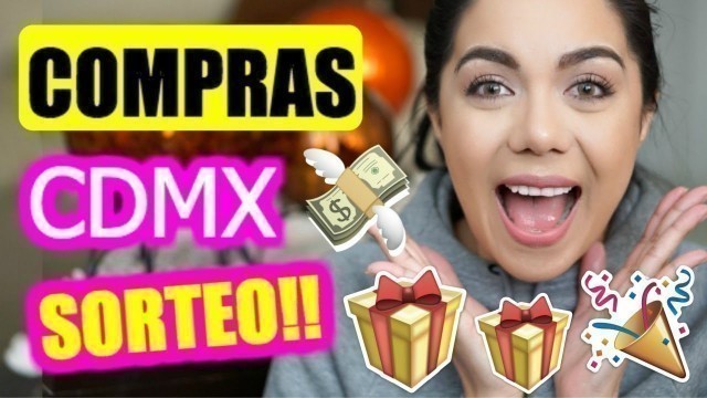 'COMPRAS CENTRO CDMX + SORTEO!! | MARIEBELLE COSMETICS'