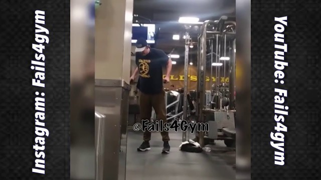 'Gym Fails compilation FUNNY'