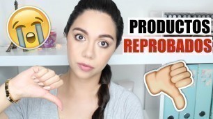 'PRODUCTOS QUE NO VOLVERÍA A COMPRAR | DECEPCIONES VOL. 5 | MARIEBELLE COSMETICS'