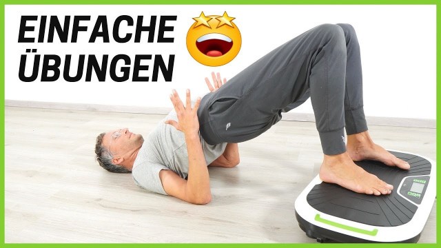 '10 Minuten Workout VIBRATIONSPLATTE Übungen Anfänger'