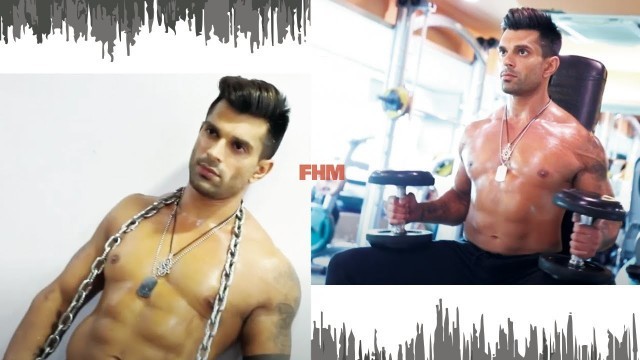 'Karan Singh Grover\'s Favourite Couple Exercise With Bipasha Basu | Behind The Scenes | FHM India'