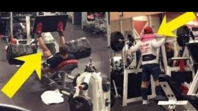 '*HILARIOUS* GYM FAILS COMPILATION'