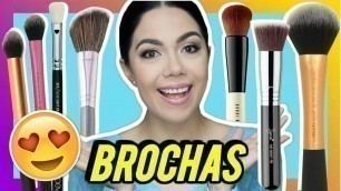 'MIS BROCHAS FAVORITAS - LAS MÁS USADAS!! | MARIEBELLE COSMETICS'