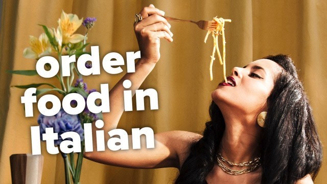 'How to Order Food in Italian'