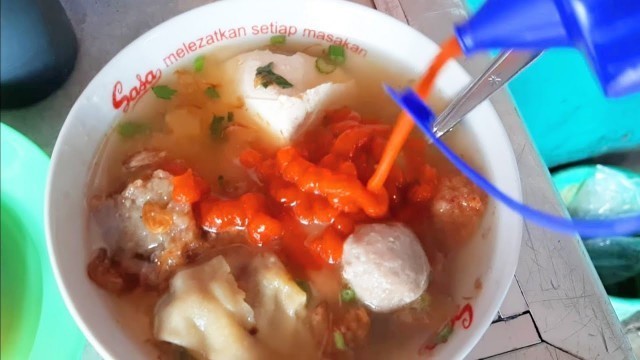 '15RB KENYANG !! BAKSO MALANG CABE RAWIT SETAN - VARIOUS MEAT BALLS - INDONESIAN STREET FOOD'