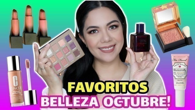 'FAVORITOS OCTUBRE 2019 - MAQUILLAJE Y PERFUME DEL MES | MARIEBELLE COSMETICS'