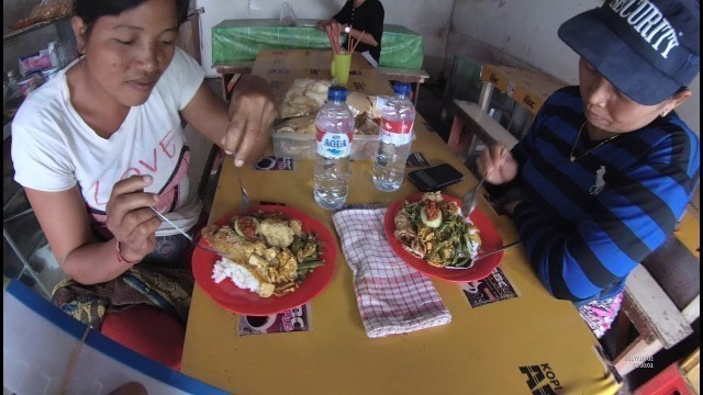 'Indonesia Bali Street Food 1979 Part.2 Nasi Jawa SKJ Malang Ikan Ayam'