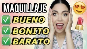 'MAQUILLAJE DEL TIANGUIS • PRODUCTOS BUENOS, BONITOS Y BARATOS!! | MARIEBELLE COSMETICS'