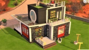 'Eco Ladder Home││The Sims 4 ││ MAC makeup review'