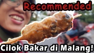 'Street Food Malang - CILOK BAKAR Yang Recommended'