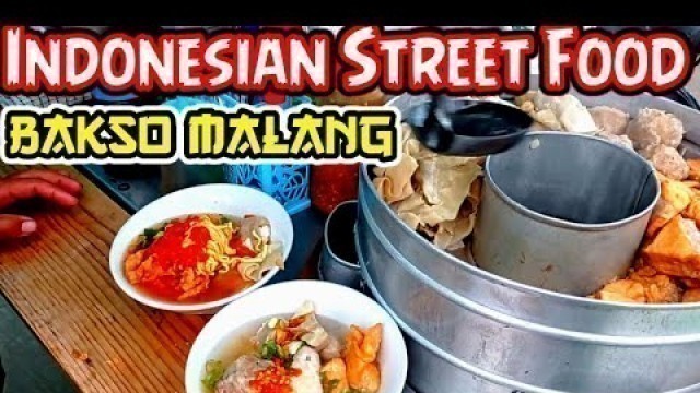 'BAKSO MALANG PALING ENAK DI PERUMAHAN | INDONESIAN STREET FOOD'