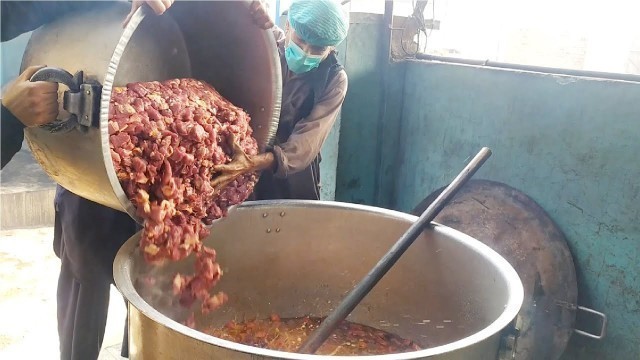 'Bannu Beef Pulao Recipe | 60Kg Meat + 30Kg Rice Prepared | Malang Jan Bannu Beef Pulao Recipe'