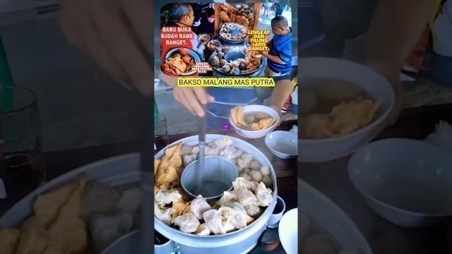 'LARIS BANGET BAKSO MALANG NYA ISIAN KOMPLIT MURAH #SHORTS'