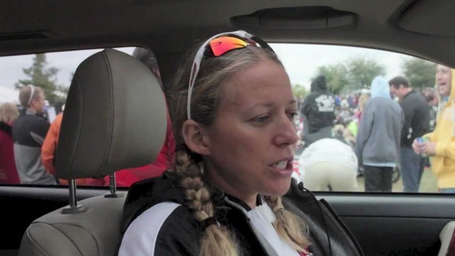 '2012 Toyota US Open Lifetime Fitness Triathlon Post Race Interview'