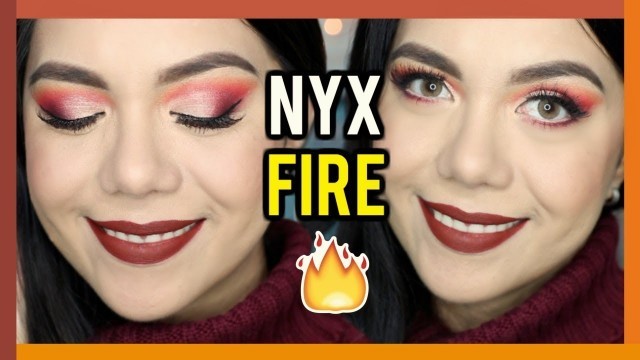 'NYX FIRE RESEÑA + MAQUILLAJE DE OTOÑO | MARIEBELLE COSMETICS'