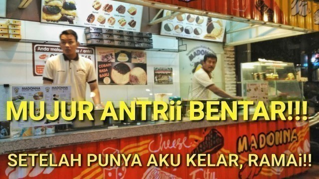 'Lumayan!! Antrinya BENTAR, Madonna Terang Bulan & Pukis, MALL OLYMPIC GARDEN Malang'