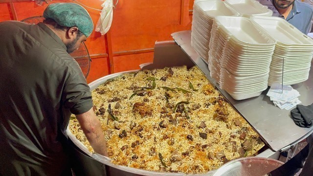 'GOLDEN MOUNTAIN of Pulao - Malan jan Bannu Beef Pulao Tarnol | Street Food Pakistan | Bannu Pulao'