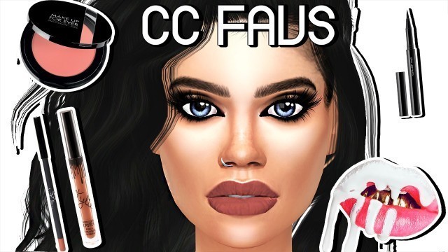 'THE SIMS 4 | CC FAVS | Kylie Kyshadows, Kylie Lipkits & Liqued Lipsticks + MORE!'