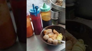 '$1 Bakso malang Indonesian streetfood #shorts'