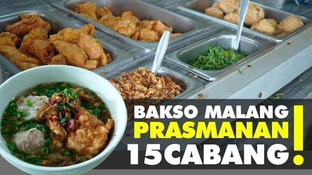 'STREET FOOD : RAME BANGET!! BAKSO MALANG JUALAN DARI TAHUN 90-AN DI RAWAMANGUN (PART 1)'