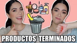 'PRODUCTOS TERMINADOS!! SKINCARE, MAQUILLAJE Y CABELLO ¿LOS VUELVO A COMPRAR? | MARIEBELLE COSMETICS'